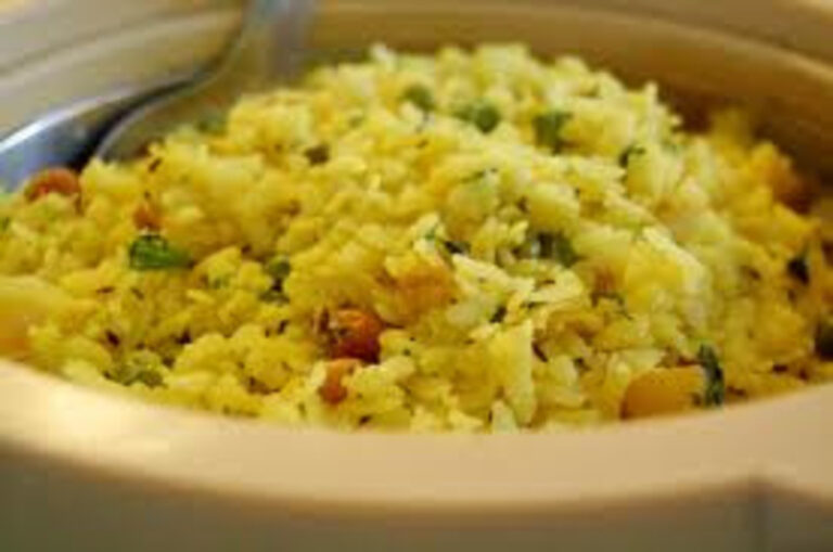 Poha (flattened Rice) Recipe
