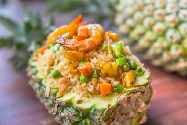 Pineapple Rice & Thai Fried Prawn