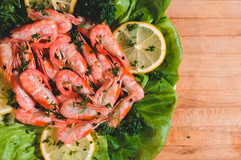 Baked Shrimp In Lemony Garlic Sauce