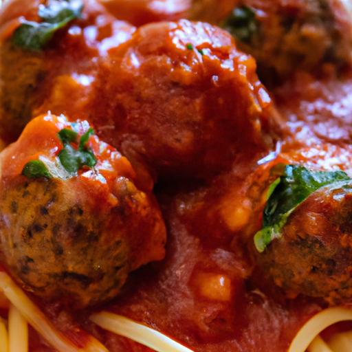 Italian Meatballs in Sauce With Pasta Recipe