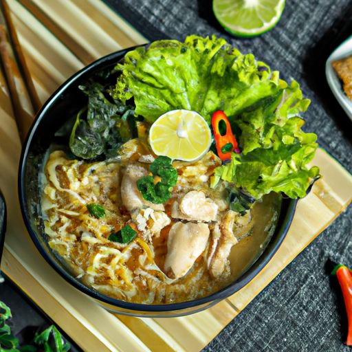 An image showcasing a steaming pot filled with savory chicken, vibrant vegetables, and perfectly cooked noodles, all bathed in a rich and aromatic broth, inviting readers to savor the flavors of a delightful one-pot chicken noodles recipe