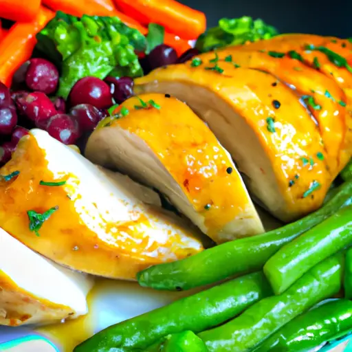 Roasted Chicken Breast With Veggies