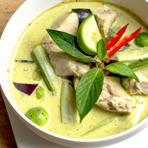 Skinny Thai Green Chicken Curry Recipe