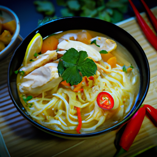 Soup Chilli Chicken Noodle Recipe