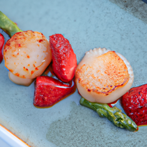 Strawberries and Scallops Recipe