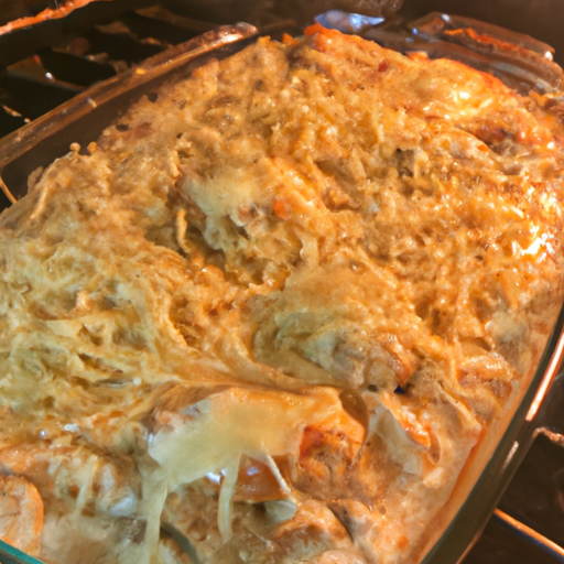 Aunt Liz’s Chicken Spaghetti Casserole