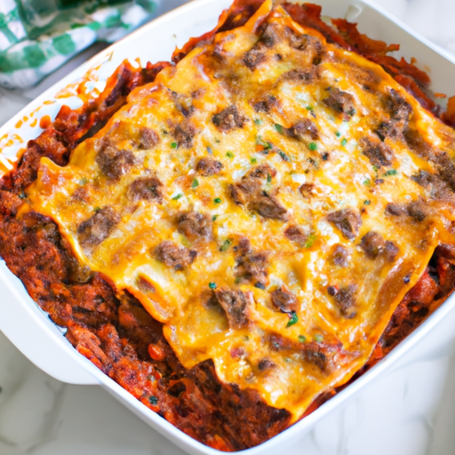 Beef, Cheese, and Noodle Bake