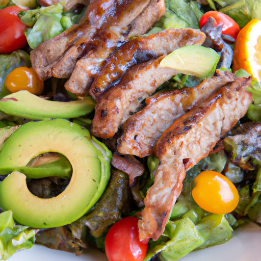 Grilled Pork Salad