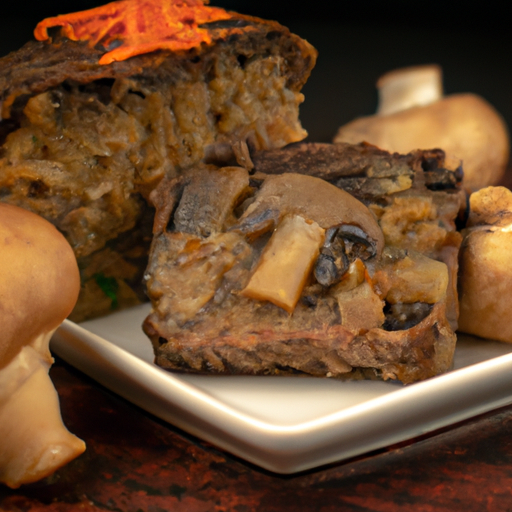 Slow-Cooker Meat Loaf With Shiitake Mushrooms