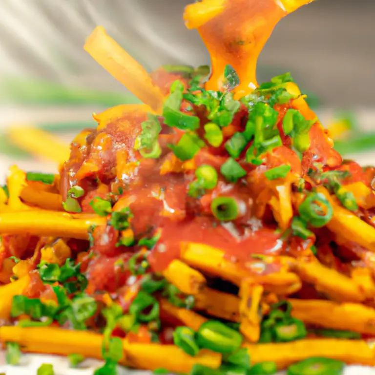 Air Fryer Chili Cheese Fries