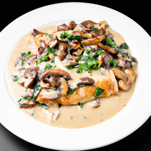 Chicken With Mushroom Sauce