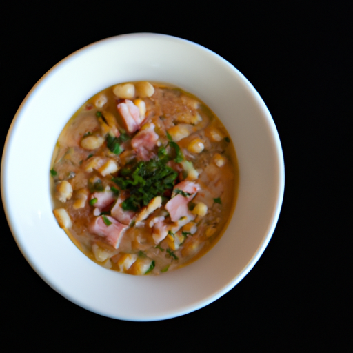 Creamy White Bean Soup With Smoked Ham Hocks