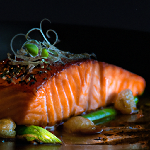 Honey-Ginger Glazed Salmon