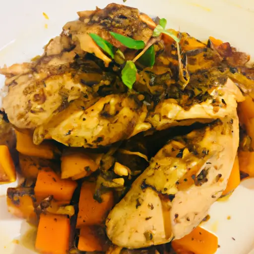 Instant Pot Chicken and Butternut Squash