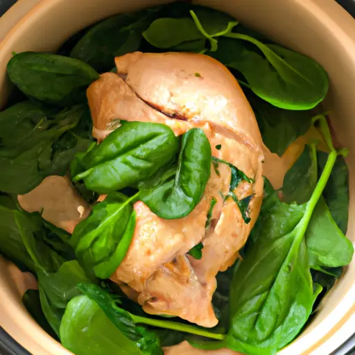 Instant Pot Chicken and Spinach