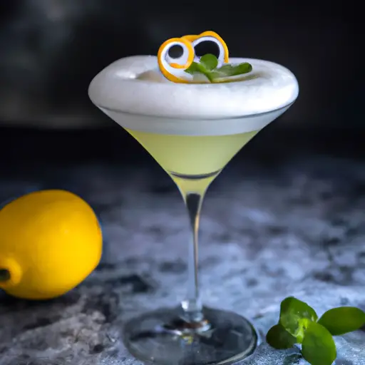 Lemon Meringue Martini Cocktail Recipe