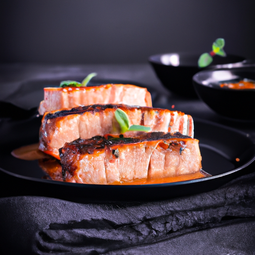 Peach Glazed Pork Tenderloin