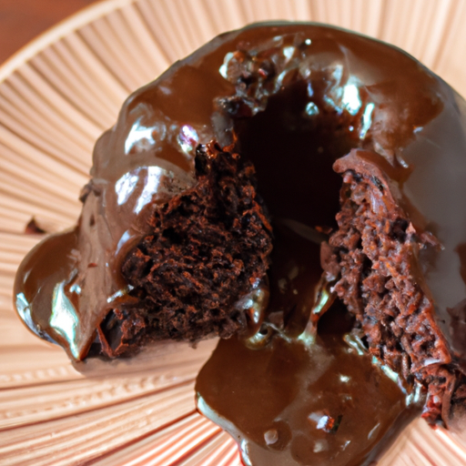 Single Serving Chocolate Buckwheat Microwave Cake