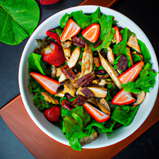 Strawberry Chicken Salad With Pecans