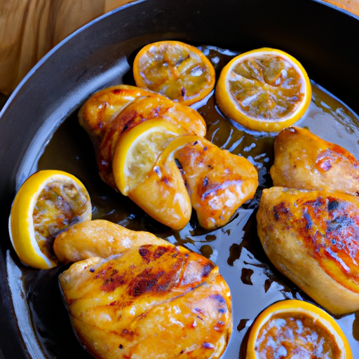 Weeknight Lemon Chicken Skillet Dinner