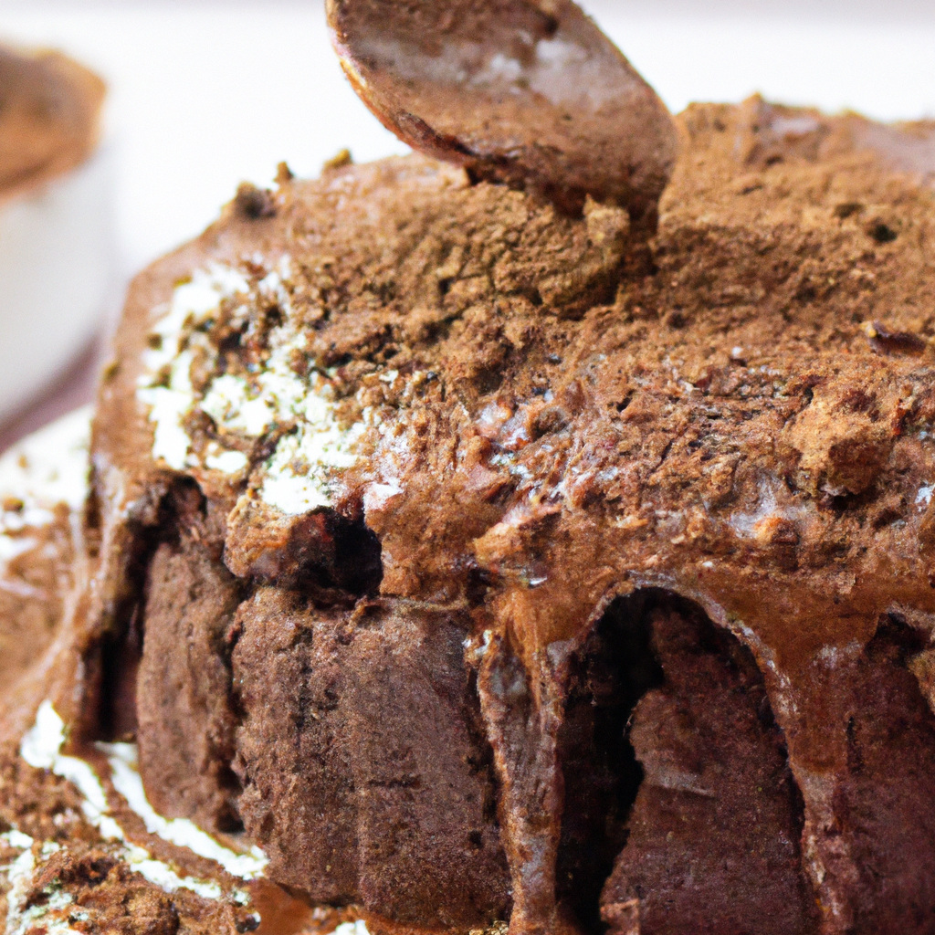 the essence of indulgence with a tempting visual of a luscious Slow Cooker Chocolate Cake