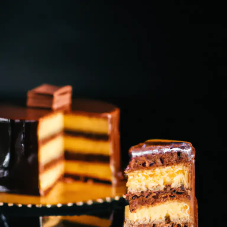 Classic Yellow Cake With Chocolate Frosting