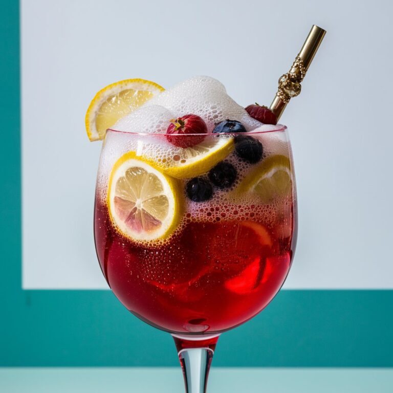 Sparkling Berry Lemonade