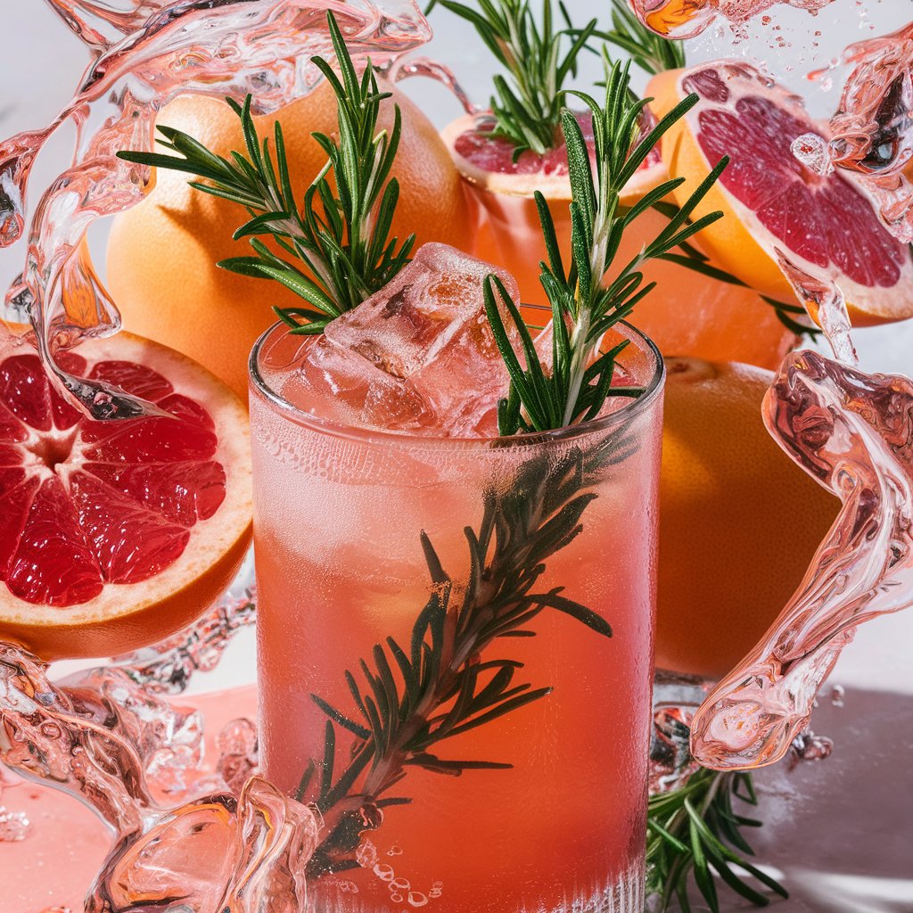 grapefruit rosemary refresher