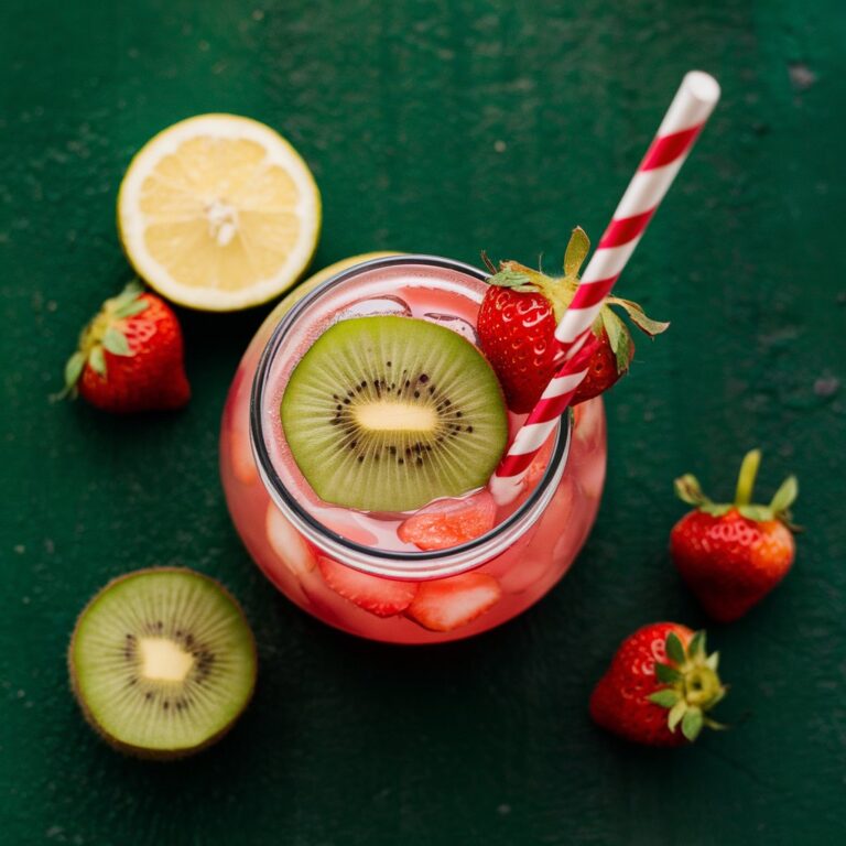 Strawberry Kiwi Lemonade