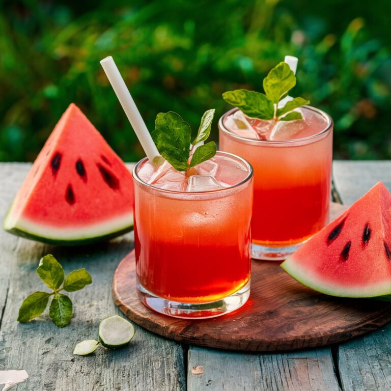 Watermelon Ginger Ale