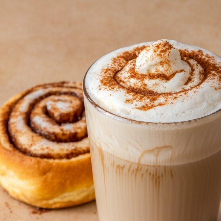 Cinnamon Roll Latte