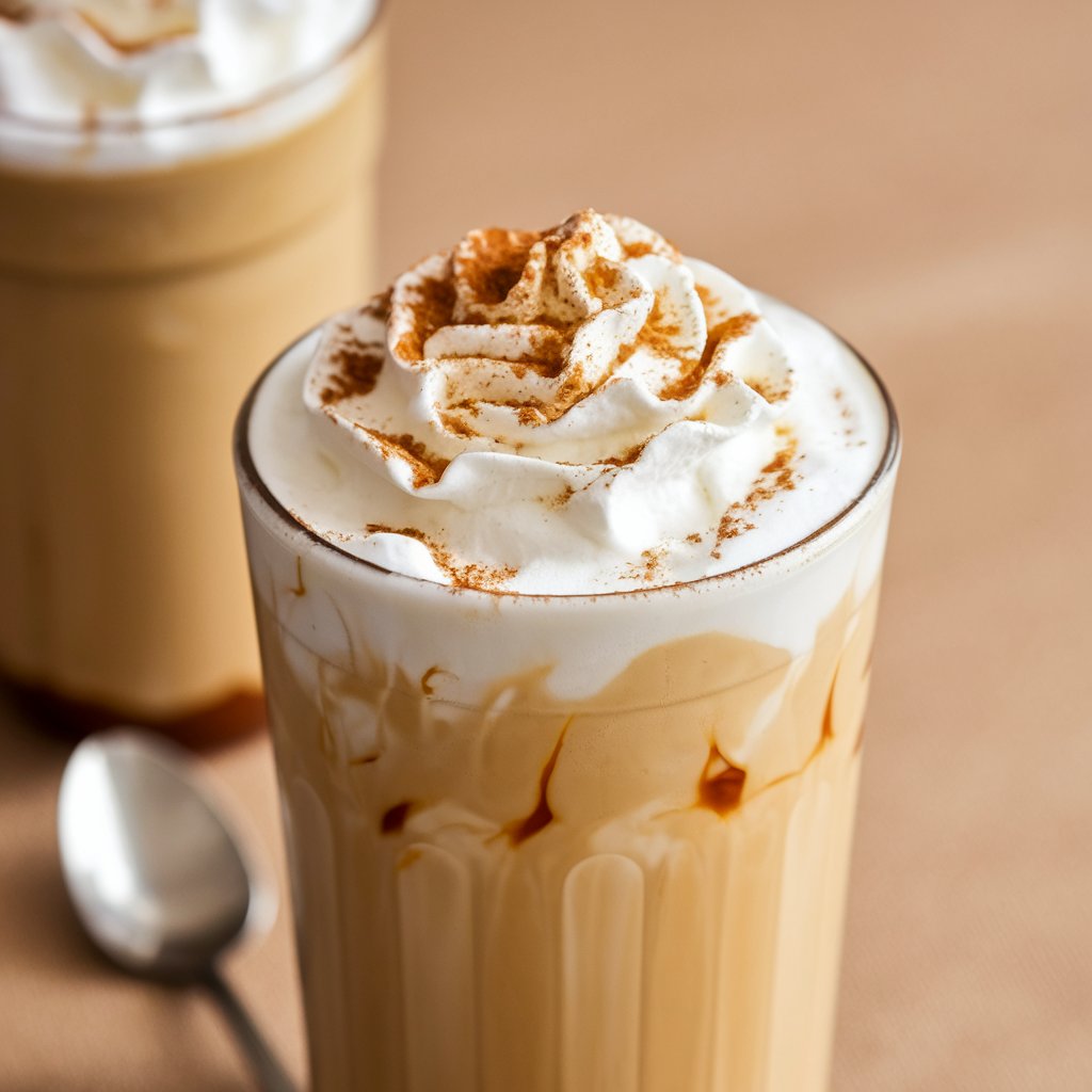 iced pumkin spice latte