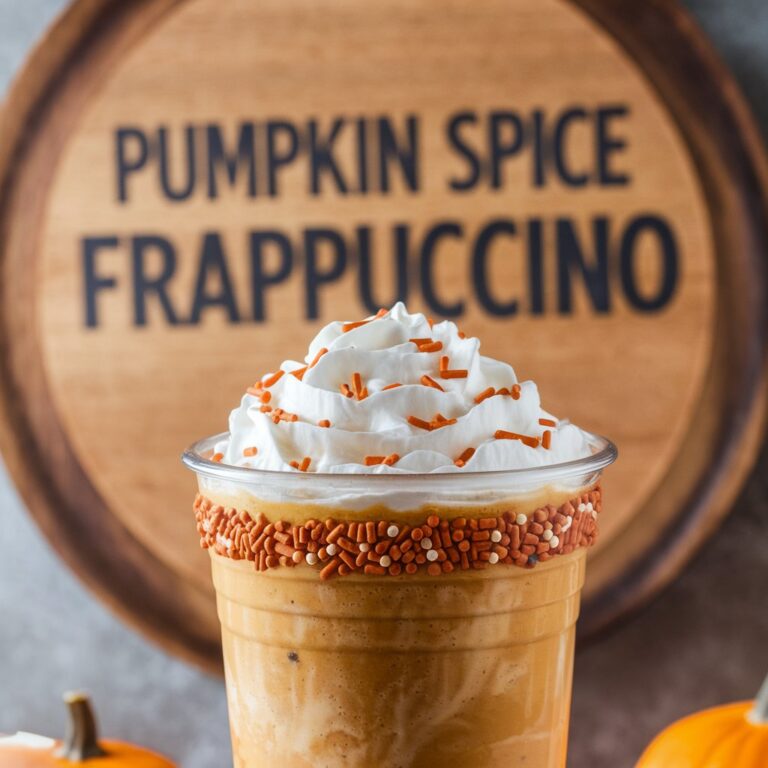 Pumpkin Spice Frappuccino