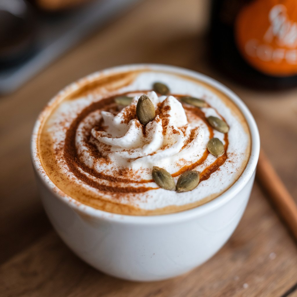 Pumpkin Mocha Latte