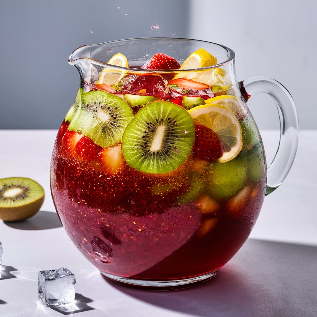 kiwi strawberry sangria