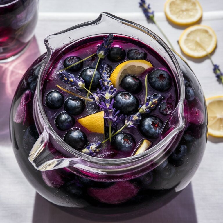 Blueberry Lavender Sangria