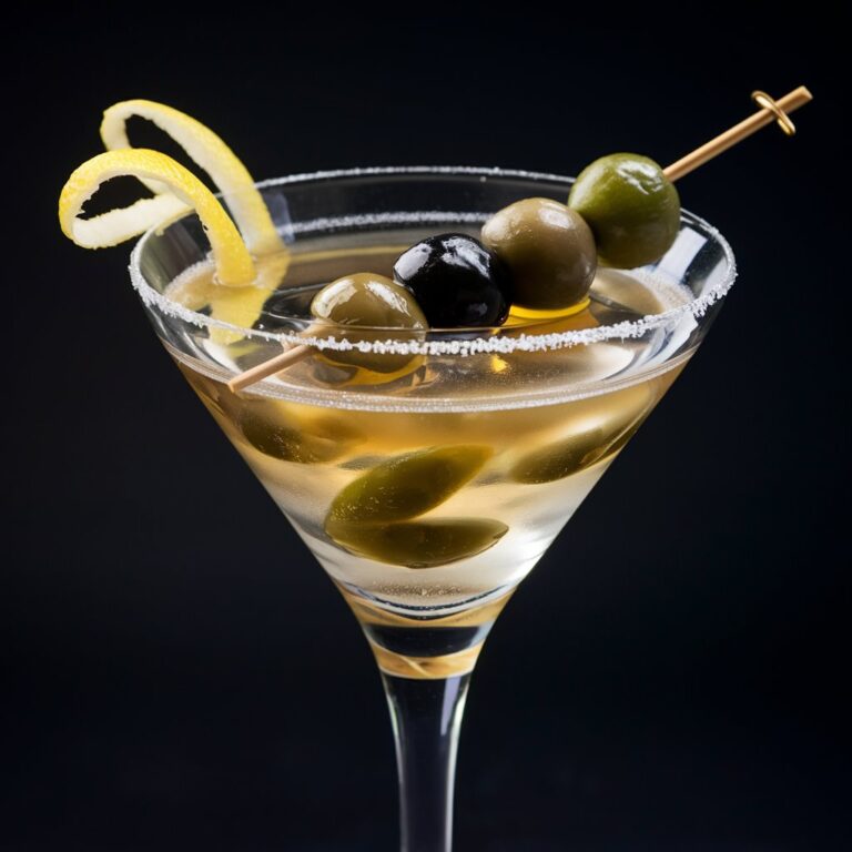 Dirty Martini Cocktail