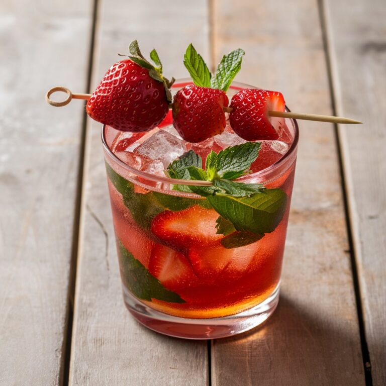 Strawberry Mojito Cocktail Recipe