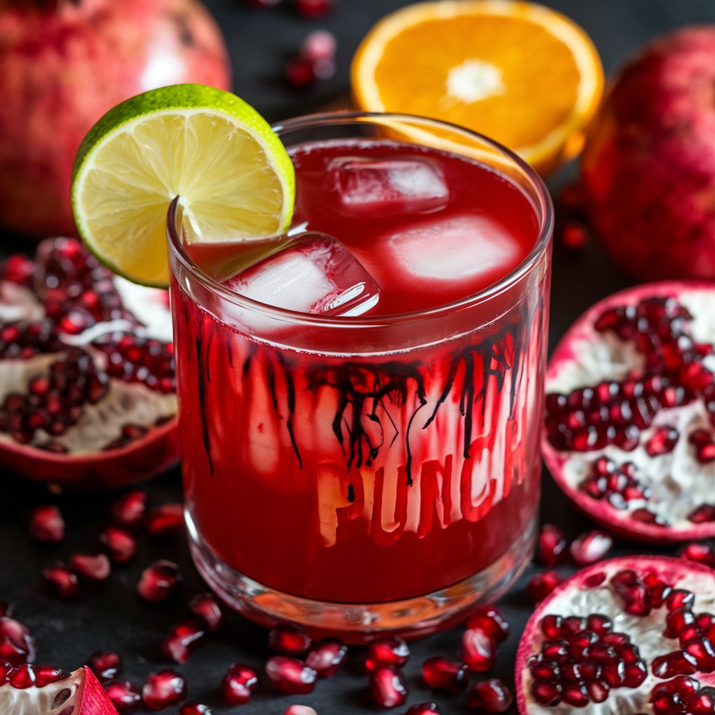 Devils Blood Punch halloween-themed-drink