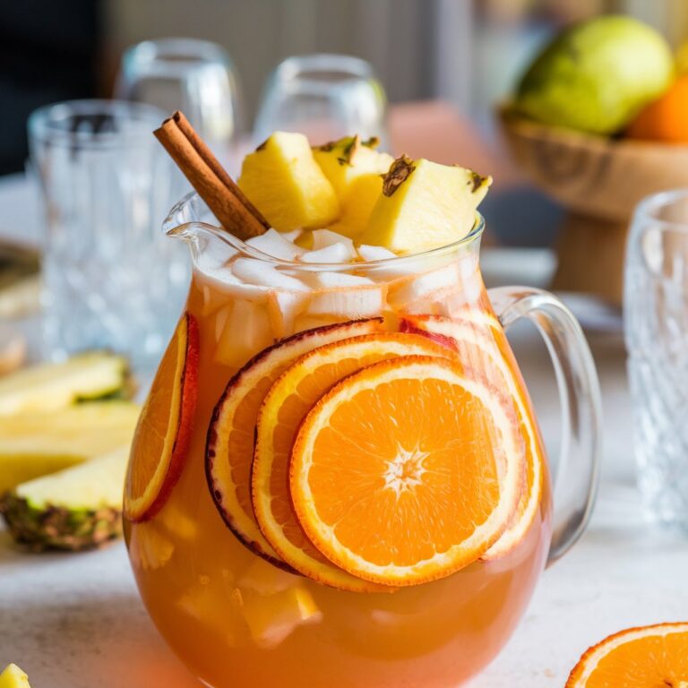 Pineapple Coconut Sangria