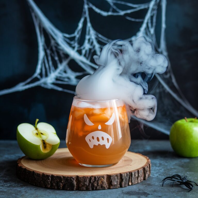 Poison Apple Cider Halloween Drink