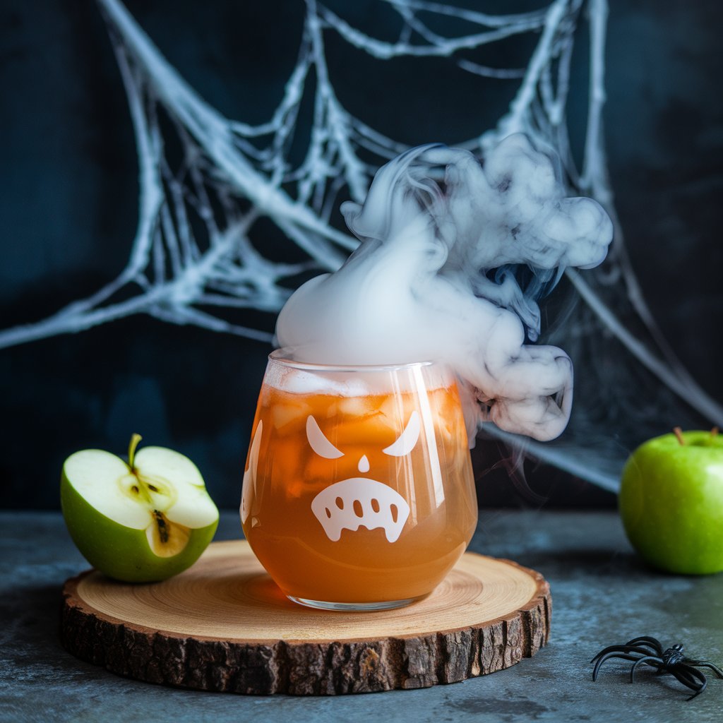 Poison Apple Cider Halloween Drink