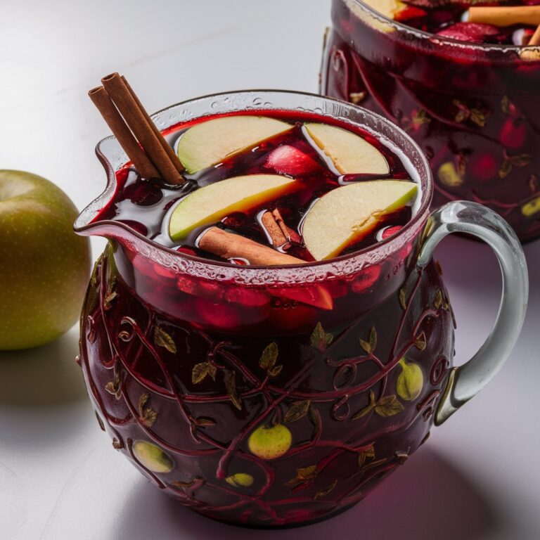 Apple Cinnamon Red Wine Sangria