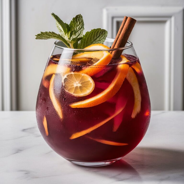 Ginger Red Wine Sangria