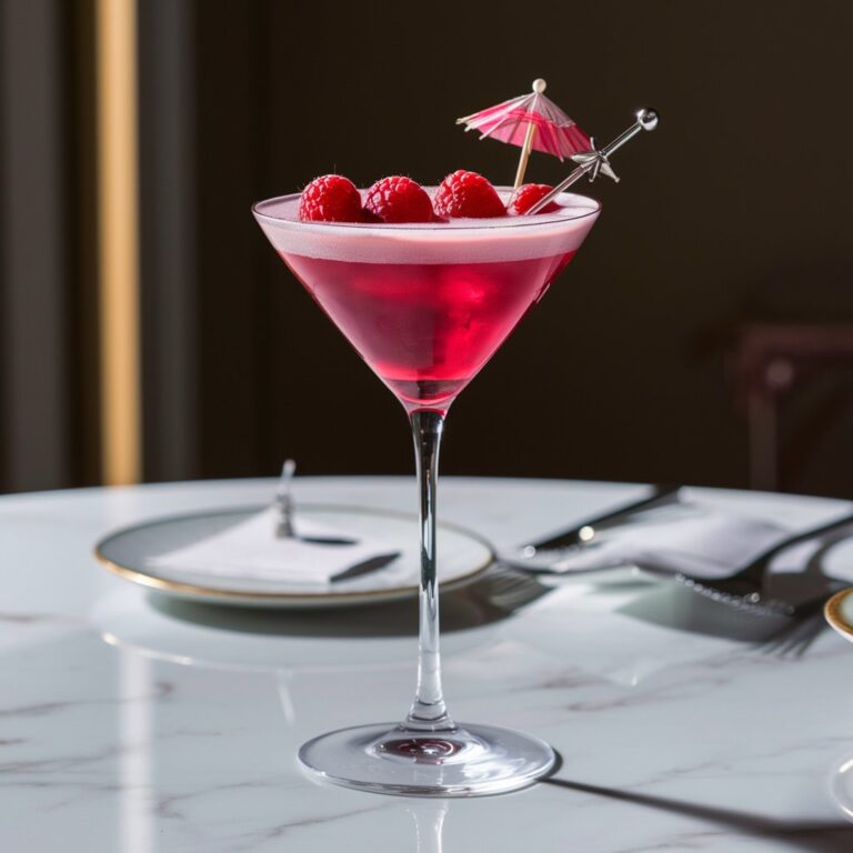 Raspberry Martini Cocktail Recipe