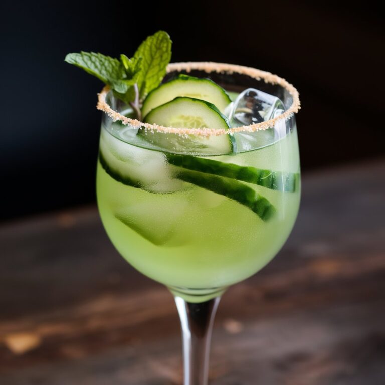 Cucumber Gimlet Cocktail Recipe