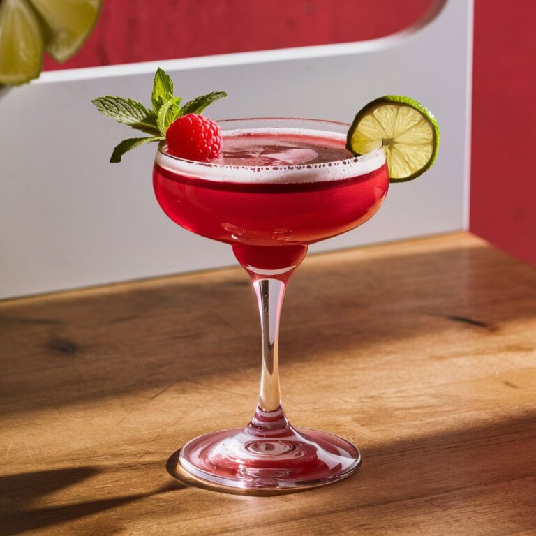 Raspberry Daiquiri Cocktail Recipe