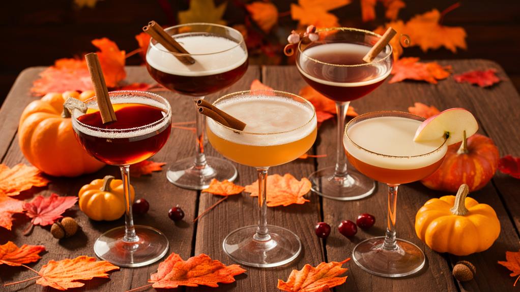 autumn inspired beverage creations