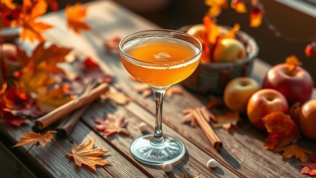 autumn inspired cocktail delight