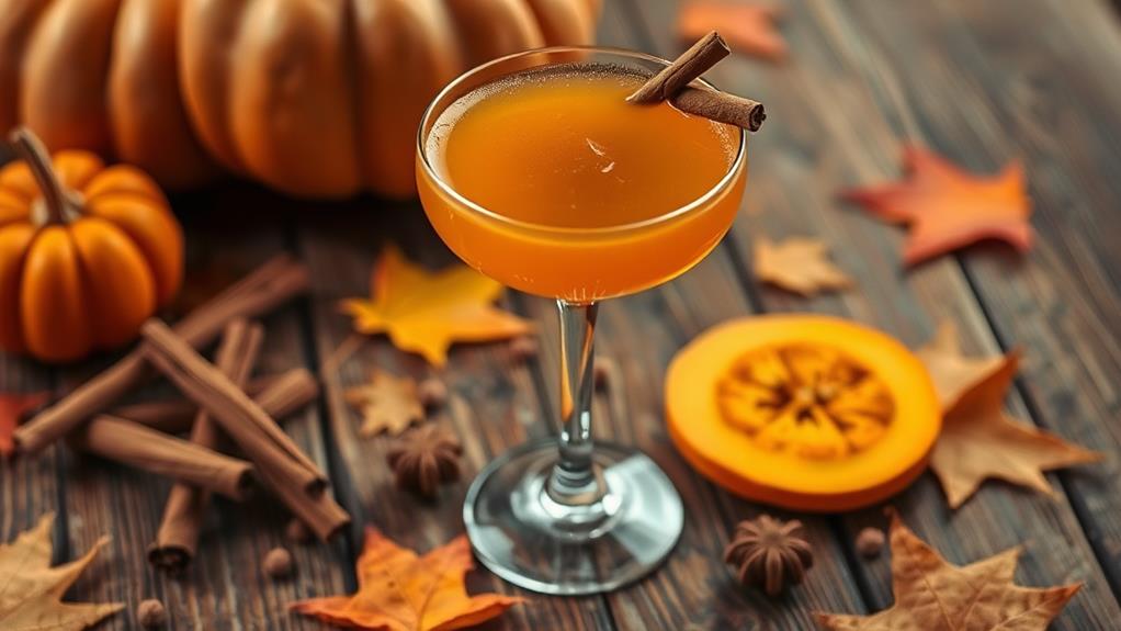 autumn inspired cocktail delight